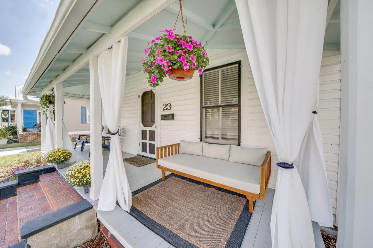 Updated Early 1900S 2Br Cottage Walking Distance To Downtown With Onsite Parking Saint Augustine Exterior foto