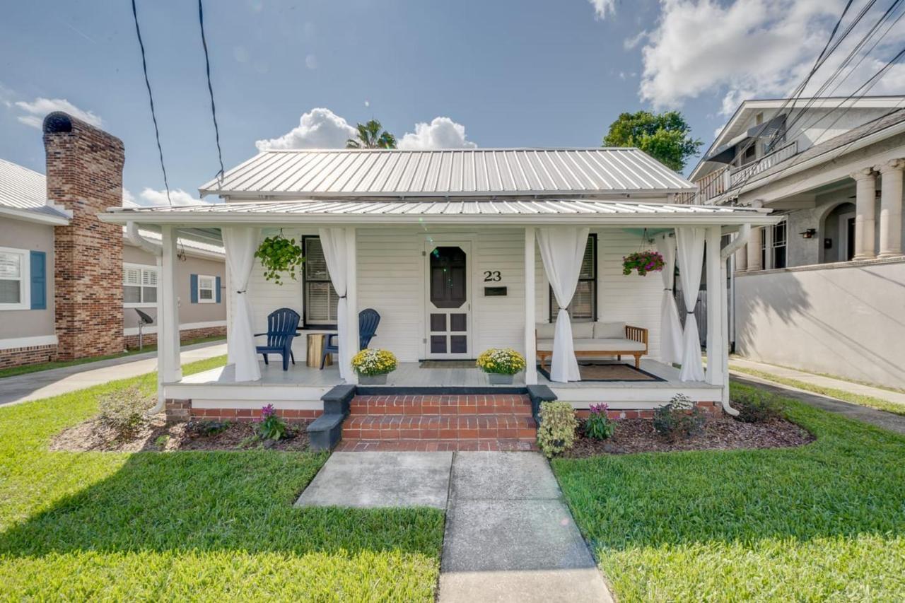 Updated Early 1900S 2Br Cottage Walking Distance To Downtown With Onsite Parking Saint Augustine Exterior foto